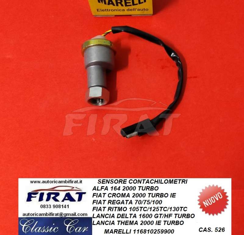 SENSORE CONTACHILOMETRI ALFA 164 -DELTA GT-RITMO 130TC (MARELLI)